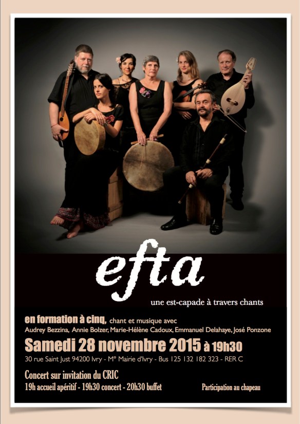 Concert EFTA - CRIC